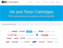 Tablet Screenshot of fastsupplies.com.au